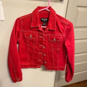 Red Denim Jacket - Polo Jeans Co. Ralph Lauren
